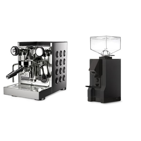 Rocket Espresso Appartamento TCA, black + Eureka Mignon Manuale, BL black