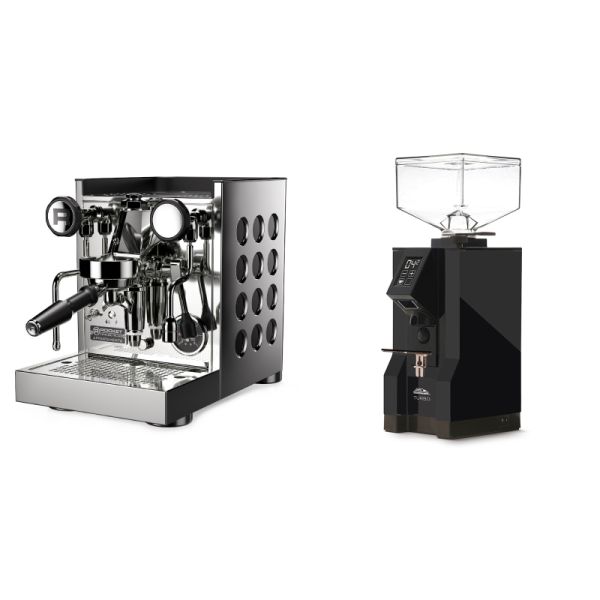 Rocket Espresso Appartamento TCA, black + Eureka Mignon Turbo, BL black