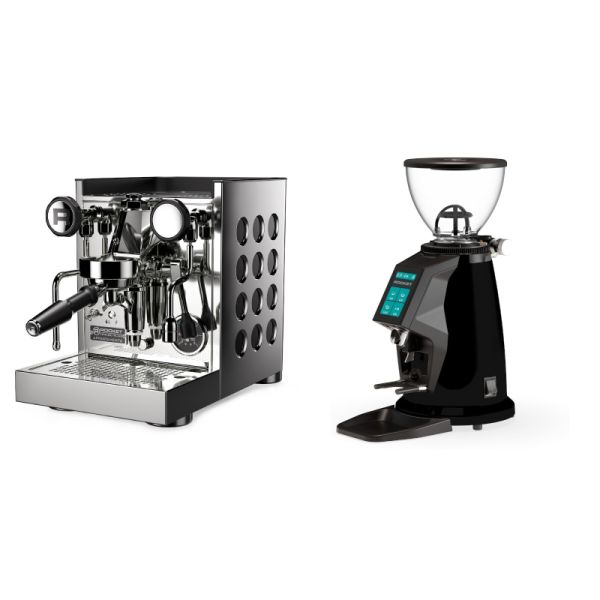 Rocket Espresso Appartamento TCA, black + Rocket Espresso SPLUGA, black