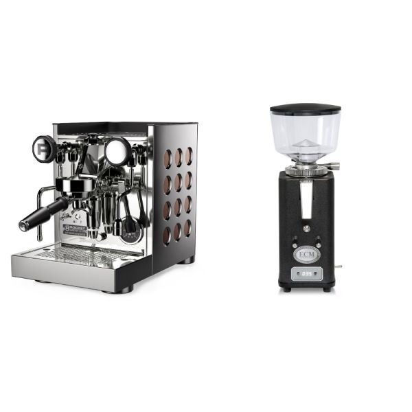 Rocket Espresso Appartamento TCA, copper + ECM S-Automatik 64, anthracite