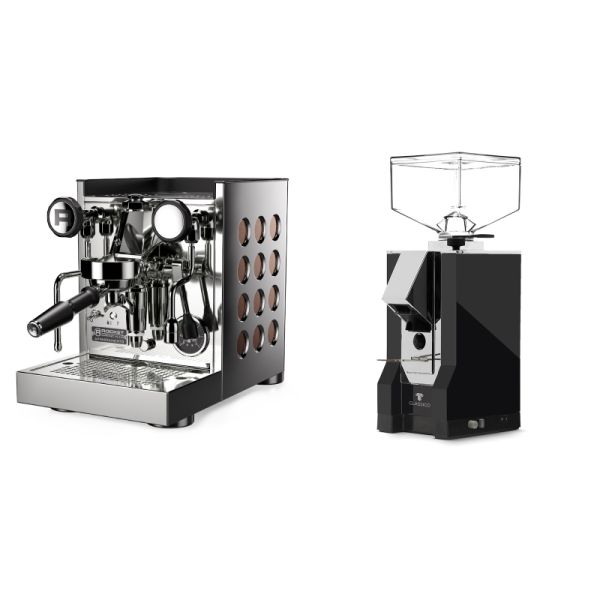 Rocket Espresso Appartamento TCA, copper + Eureka Mignon Classico, CR black