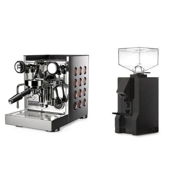 Rocket Espresso Appartamento TCA, copper + Eureka Mignon Manuale, BL black