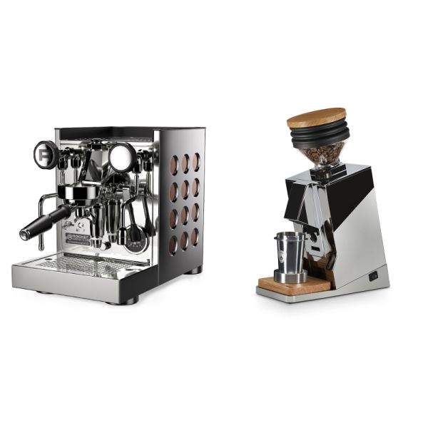 Rocket Espresso Appartamento TCA, copper + Eureka Mignon Single Dose, Chrome & Oak