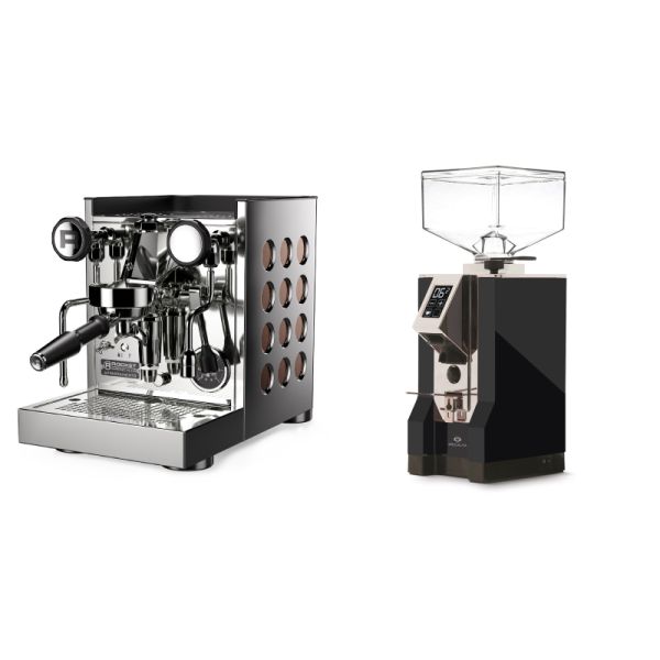 Rocket Espresso Appartamento TCA, copper + Eureka Mignon Specialita, CR black