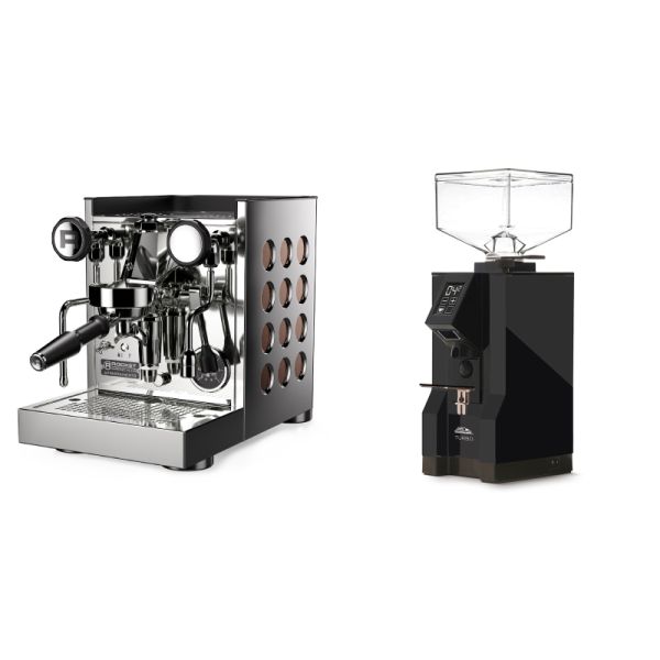Rocket Espresso Appartamento TCA, copper + Eureka Mignon Turbo, BL black