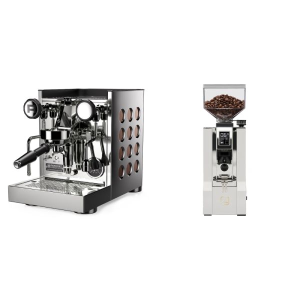 Rocket Espresso Appartamento TCA, copper + Eureka Mignon XL, CR white