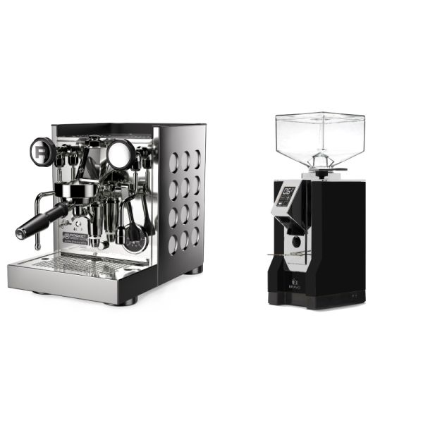 Rocket Espresso Appartamento TCA, white + Eureka Mignon Bravo, CR black