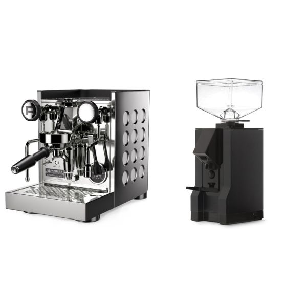 Rocket Espresso Appartamento TCA, white + Eureka Mignon Manuale, BL black