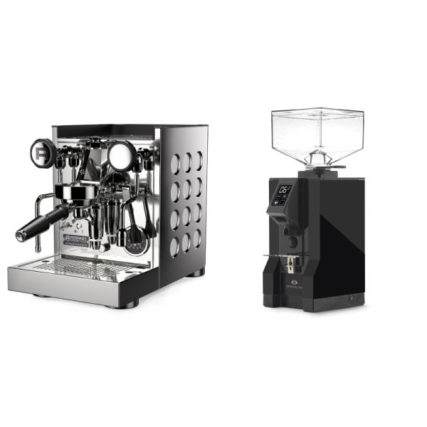 Rocket Espresso Appartamento TCA, white + Eureka Mignon Specialita, BL black