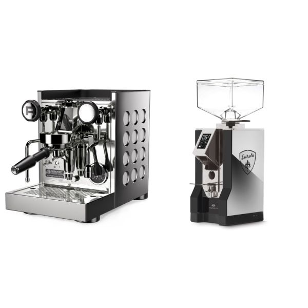 Rocket Espresso Appartamento TCA, white + Eureka Mignon Specialita, NX black