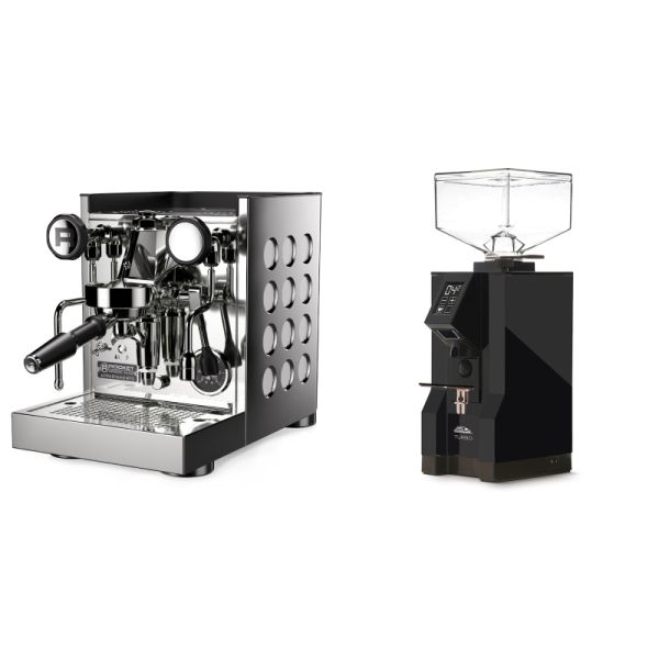 Rocket Espresso Appartamento TCA, white + Eureka Mignon Turbo, BL black