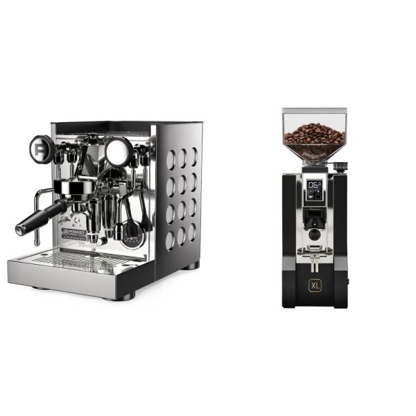 Rocket Espresso Appartamento TCA, white + Eureka Mignon XL, CR black