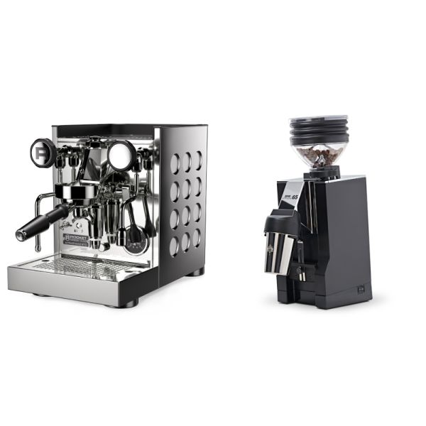 Rocket Espresso Appartamento TCA, white + Eureka Mignon Zero 65 All Purpose, CR black