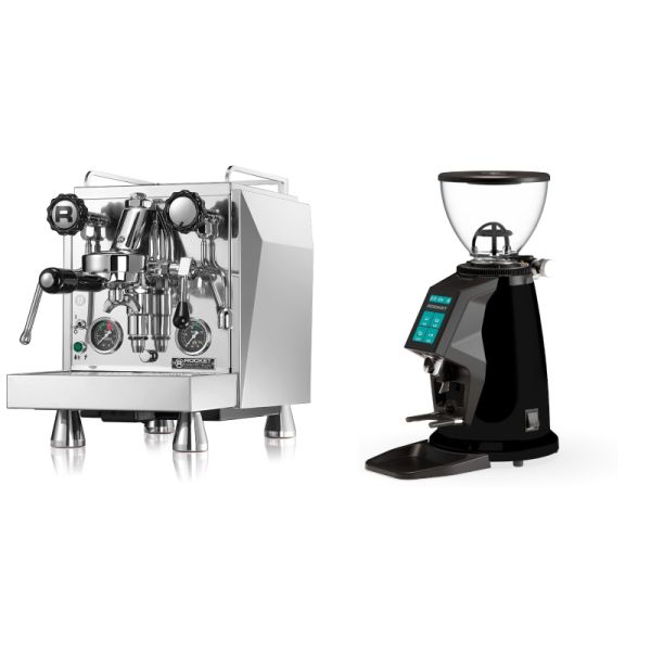 Rocket Espresso Giotto Cronometro R + Rocket Espresso SPLUGA, black