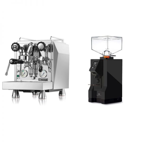 Rocket Espresso Giotto Cronometro V + Eureka Mignon Perfetto, BL black