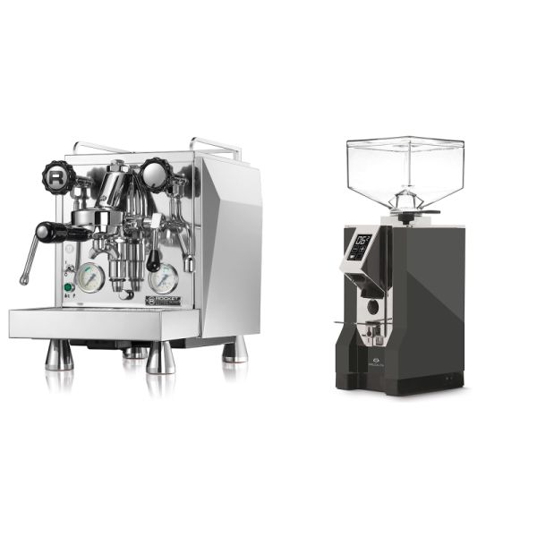 Rocket Espresso Giotto Cronometro V + Eureka Mignon Specialita, CR anthracite