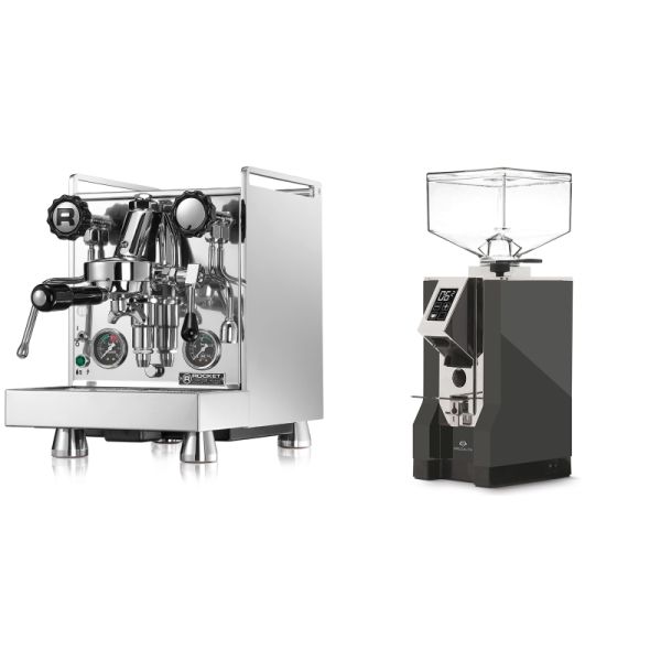 Rocket Espresso Mozzafiato Cronometro R + Eureka Mignon Specialita, CR anthracite