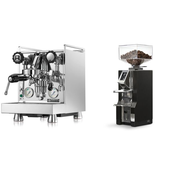 Rocket Espresso Mozzafiato Cronometro V + Eureka Mignon Libra, CR black