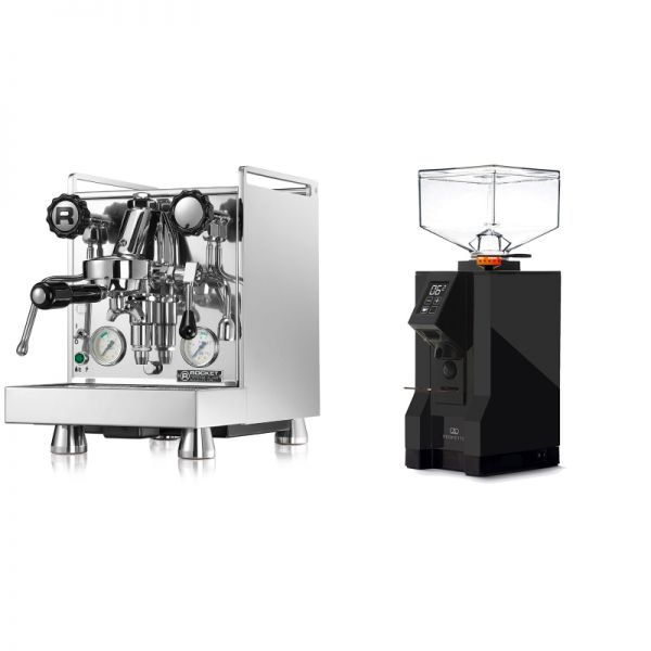 Rocket Espresso Mozzafiato Cronometro V + Eureka Mignon Perfetto, BL black