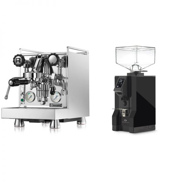 Rocket Espresso Mozzafiato Cronometro V + Eureka Mignon Specialita, BL black