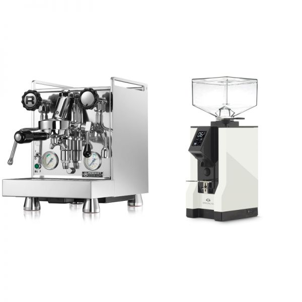 Rocket Espresso Mozzafiato Cronometro V + Eureka Mignon Specialita, BL white