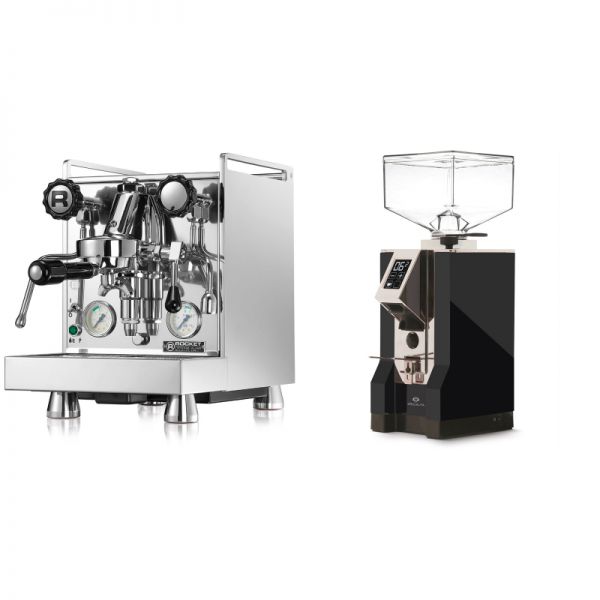 Rocket Espresso Mozzafiato Cronometro V + Eureka Mignon Specialita, CR black