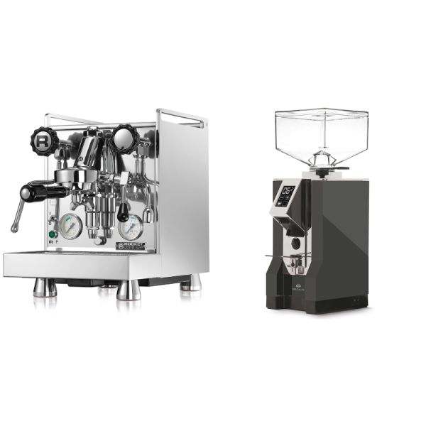 Rocket Espresso Mozzafiato Cronometro V + Eureka Mignon Specialita, CR anthracite