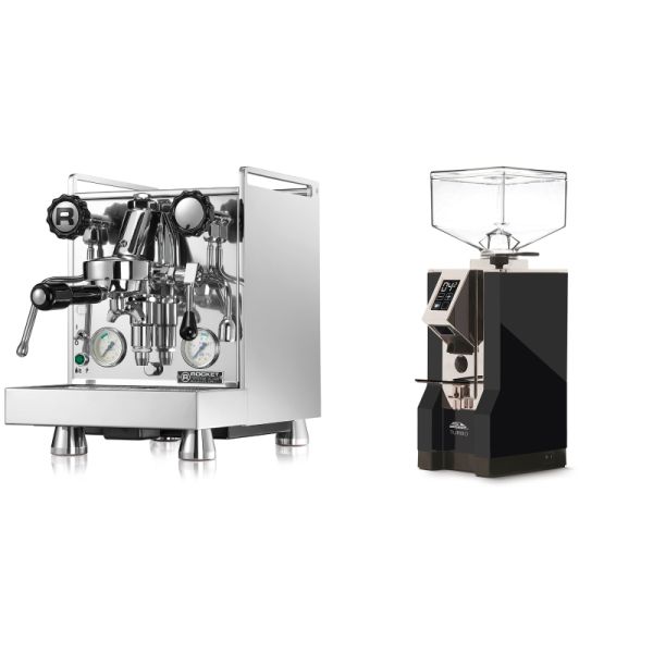 Rocket Espresso Mozzafiato Cronometro V + Eureka Mignon Turbo, CR black