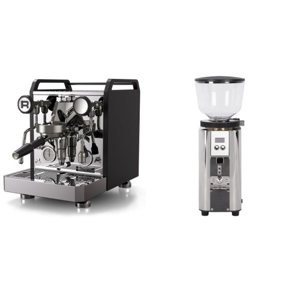 Rocket Espresso Mozzafiato FAST R, black + ECM C-Automatik 54