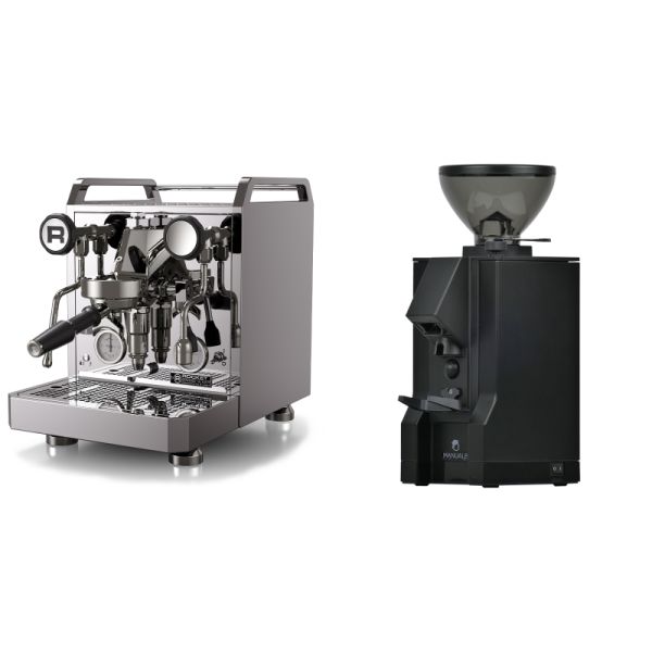 Rocket Espresso Mozzafiato FAST R + Eureka Mignon Manuale, BL black