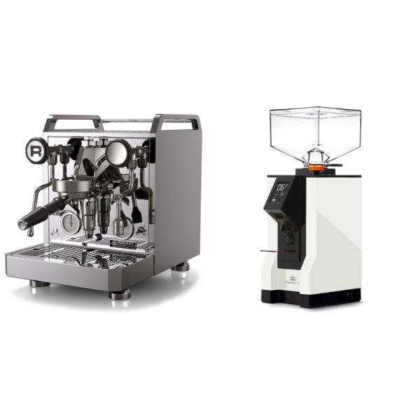 Rocket Espresso Mozzafiato FAST R + Eureka Mignon Perfetto, BL white