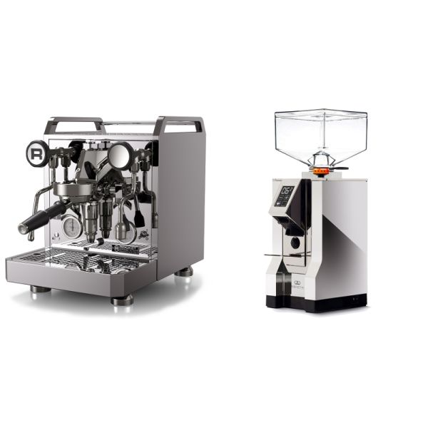 Rocket Espresso Mozzafiato FAST R + Eureka Mignon Perfetto, CR chrome