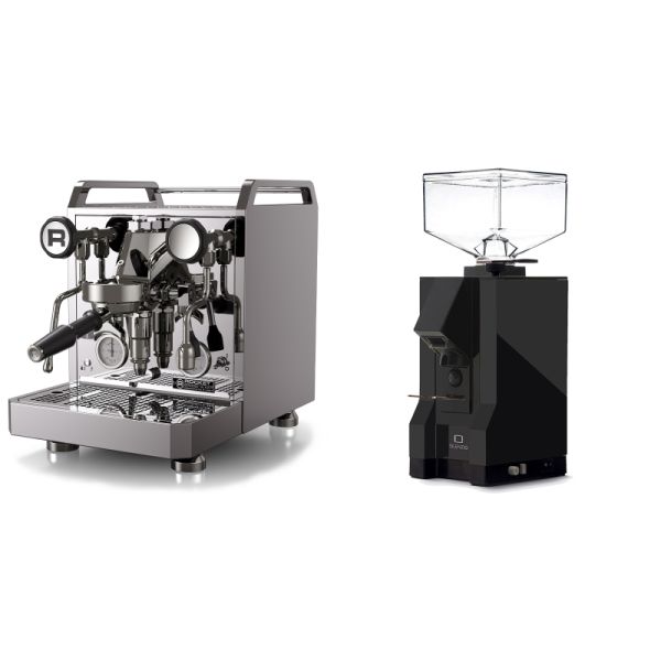 Rocket Espresso Mozzafiato FAST R + Eureka Mignon Silenzio, BL black