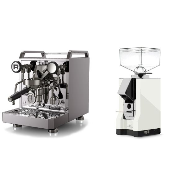 Rocket Espresso Mozzafiato FAST R + Eureka Mignon Silenzio, CR white