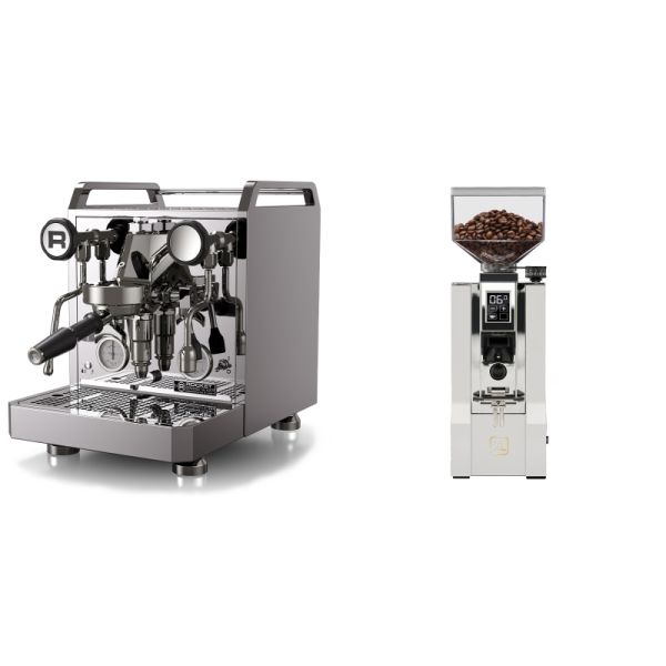 Rocket Espresso Mozzafiato FAST R + Eureka Mignon XL, CR white