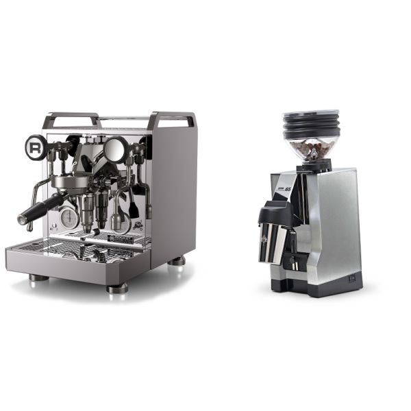 Rocket Espresso Mozzafiato FAST R + Eureka Mignon Zero 65 All Purpose, CR chrome