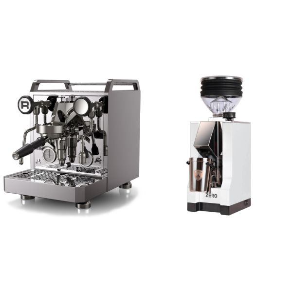 Rocket Espresso Mozzafiato FAST R + Eureka Mignon Zero, CR white