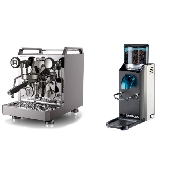 Rocket Espresso Mozzafiato FAST R + Rancilio Rocky Doserless