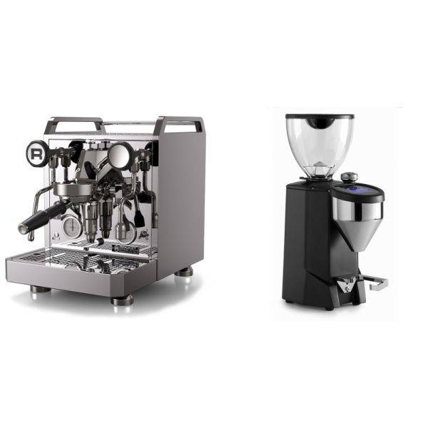 Rocket Espresso Mozzafiato FAST R + Rocket Espresso FAUSTO 2.1, black