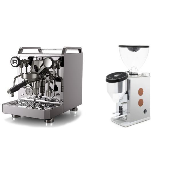 Rocket Espresso Mozzafiato FAST R + Rocket Espresso FAUSTINO 3.1, copper