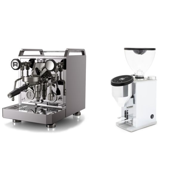 Rocket Espresso Mozzafiato FAST R + Rocket Espresso FAUSTINO 3.1, chrome