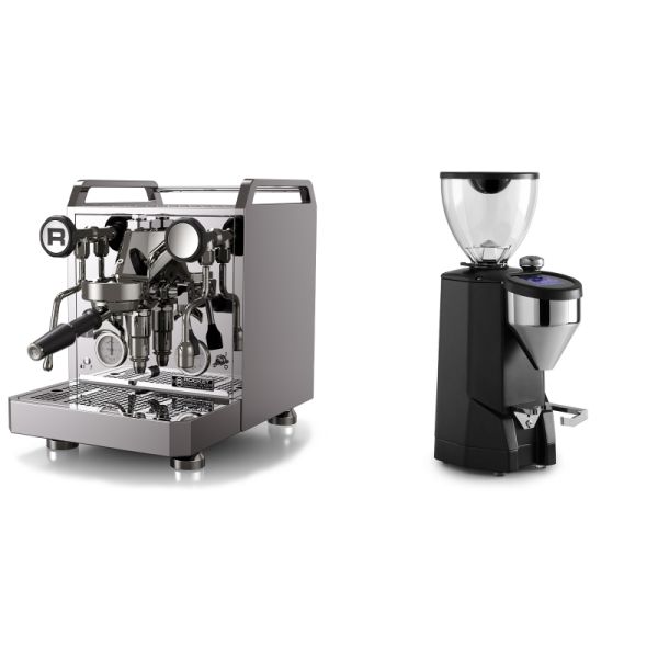 Rocket Espresso Mozzafiato FAST R + Rocket Espresso SUPER FAUSTO, black