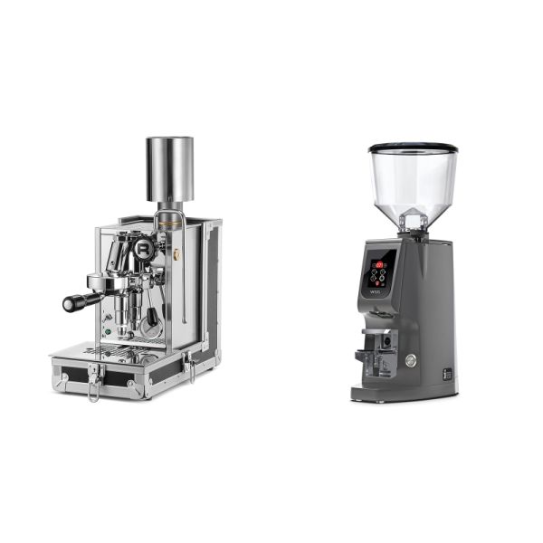 Rocket Espresso Porta Via + Eureka Atom W 65, grey