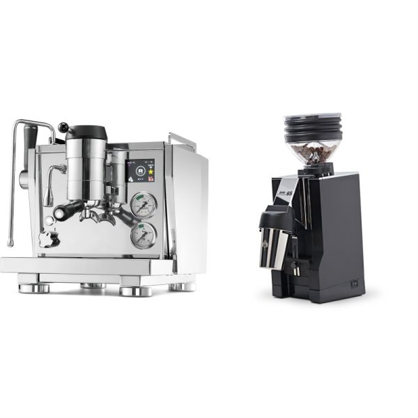 Rocket Espresso R NINE ONE + Eureka Mignon Zero 65 All Purpose, CR black