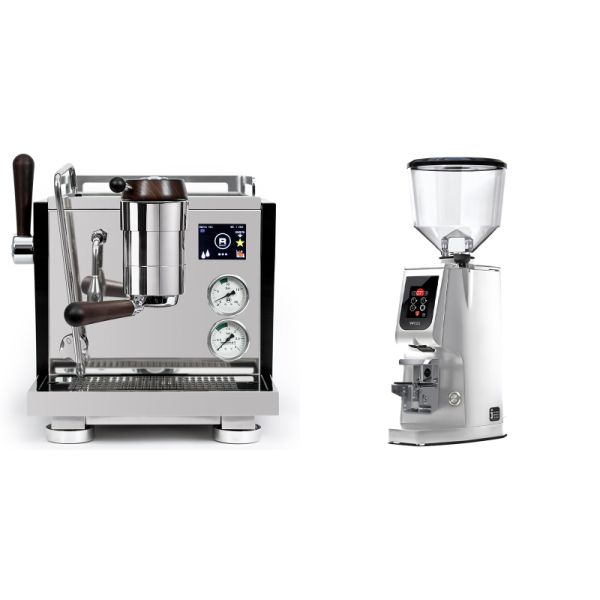 Rocket Espresso R NINE ONE Edizione Speciale + Eureka Atom W 65, chrome