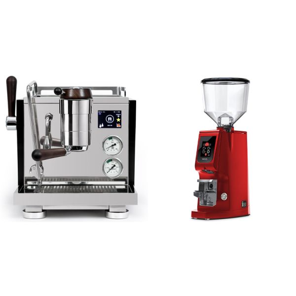 Rocket Espresso R NINE ONE Edizione Speciale + Eureka Atom W 65, ferrari red