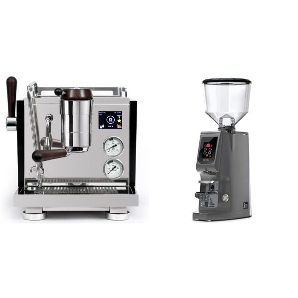 Rocket Espresso R NINE ONE Edizione Speciale + Eureka Atom W 65, grey