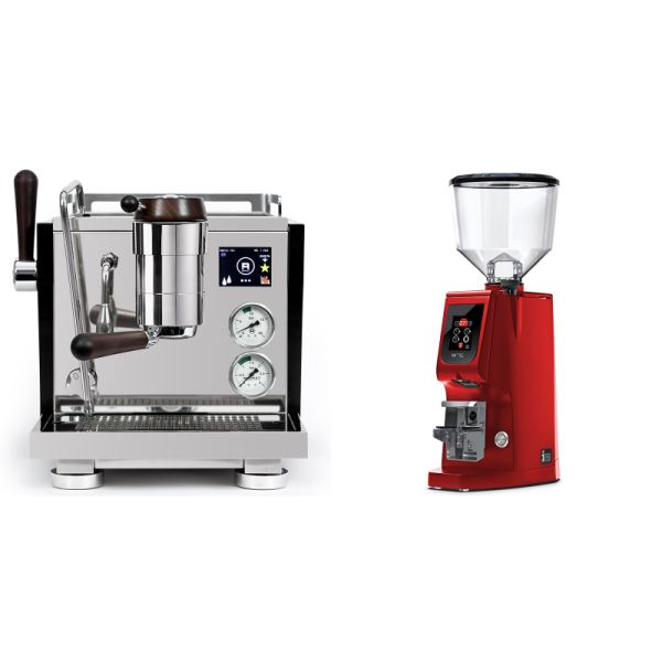 Rocket Espresso R NINE ONE Edizione Speciale + Eureka Atom W 75, ferrari red