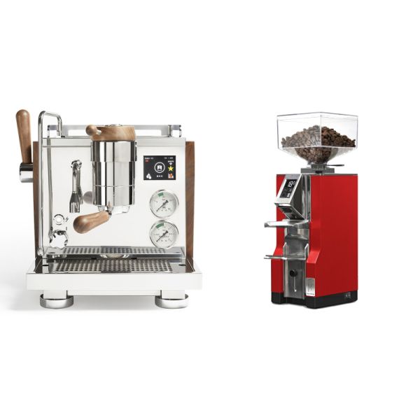 Rocket Espresso R NINE ONE Edizione Speciale + Eureka Mignon Libra, CR ferrari red