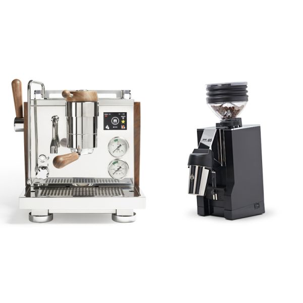 Rocket Espresso R NINE ONE Edizione Speciale + Eureka Mignon Zero 65 All Purpose, CR black